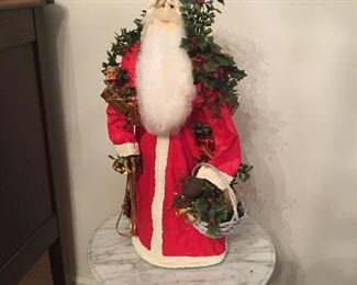 Custom Made Folk Art Santa One-of-a-kind