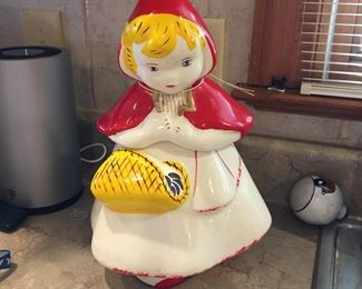 McCoy Red Riding Hood Cookie Jar