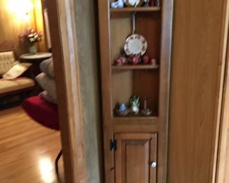 pine corner cupboard