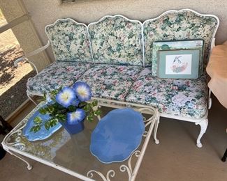 Lots of interesting patio furniture