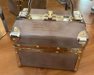 Faux Crocodile designer bag.