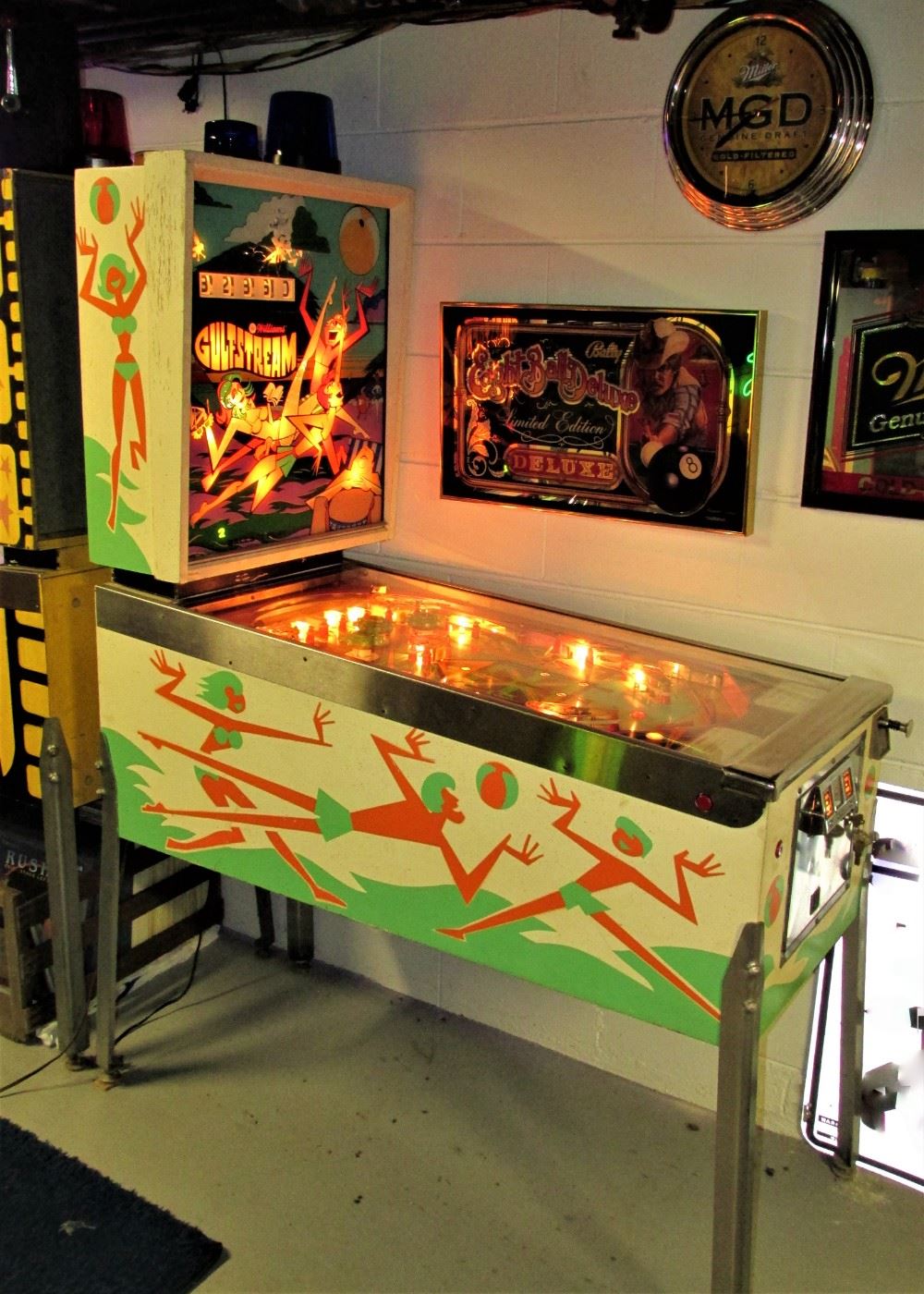 1973 Williams "Gulf Stream" pinball machine (works great)