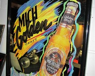 Miller beer mirror