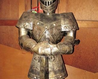 Tin suit of armor