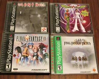 PS1 Silent Hill, Bust-A-Groove and FF