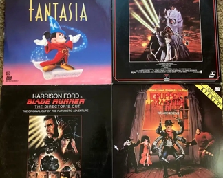 Many laserdiscs