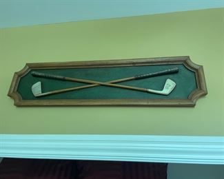 . . . vintage golf clubs