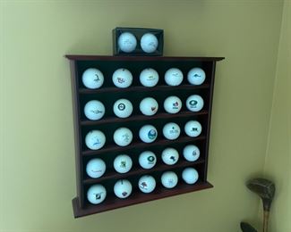 . . . golf ball collection