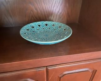 . . . matching turquoise bowl