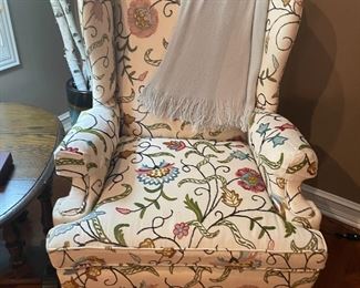 . . . nice wing chair