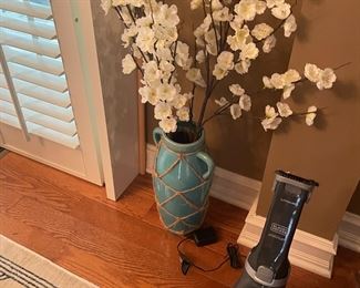 . . . turquoise floor lamp