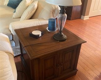 . . . end table