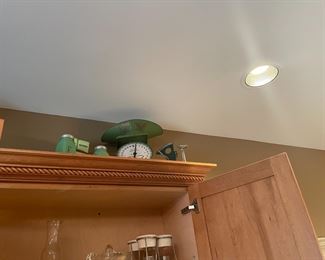 . . . vintage scale and jadite