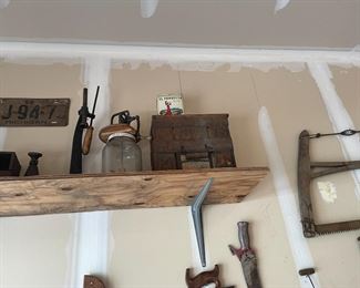 . . . a closer look -- an old egg crate, I think