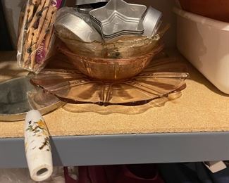 . . . Depression glass