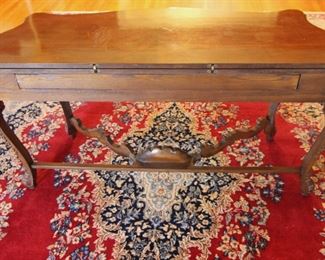 European Center Table, Can be shown/used three different ways.   41 1/2" d x 59 1/2" w x 30" h.