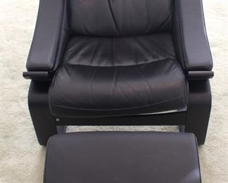 Original Nelo Sweden, Rochebobois Chair and Ottoman.