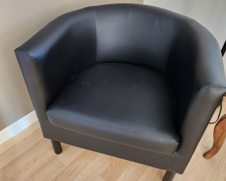 Black Club Chair - $100