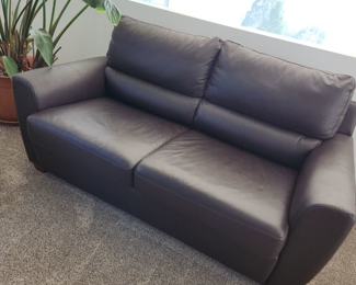 Black Sleeper Love Sofa - $275