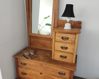 Antique Vanity Dresser -$310
