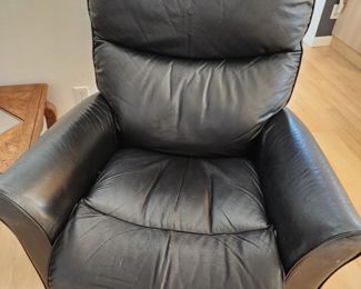 BLACK ROCKER CHAIR - $150