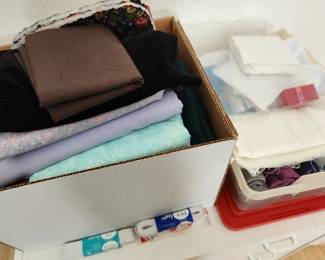 Fabrics and Notions...bring to the cashier