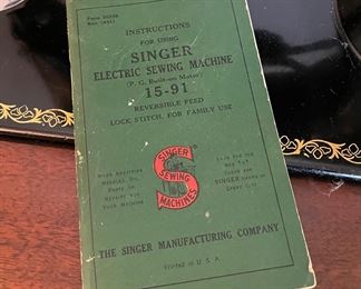 Singer Sewing Machine Instructions