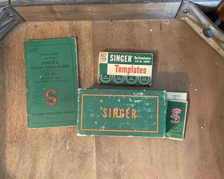 Singer Sewing Machine Templates and Kit