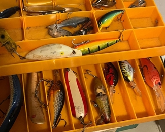 Old fishing lures 