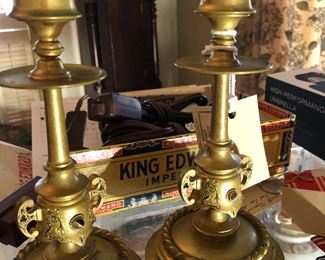 Tiffany candlesticks