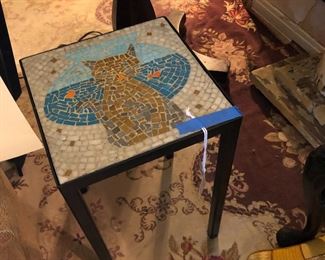 MCM tile top table