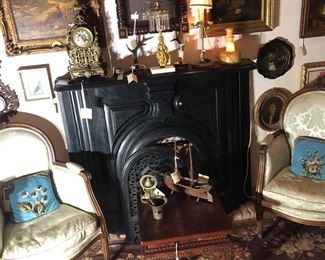 Note needlepoint rug, its room size