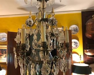 baroque style chandelier
