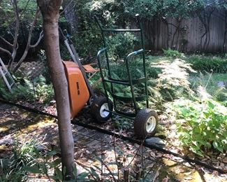 another wheelbarrow and barrel dolly