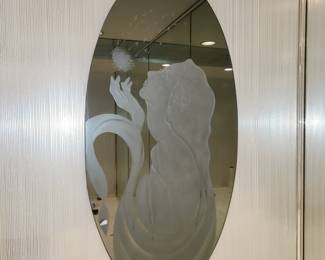 etched mirror