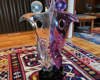 MCM glass sculpture by Licio Zanetti