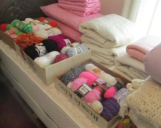 Bedding and yarn