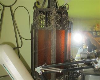 Gothic style lamp