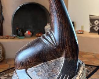 Large Ironwood Seal Sculpture	15 inches high	
