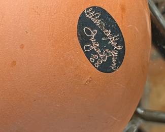 Gloria Holguin Tigua Pottery Native American Pot 	3 x 3.5in diameter at opening.	
