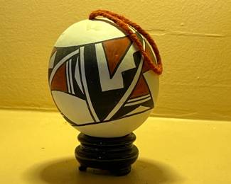 AS-IS acoma pueblo painted eggs	3 inches	

