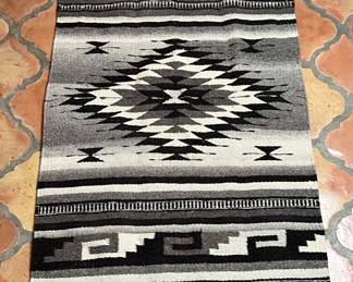 Zapotec Natural Wool Rug	56 x 29in	
