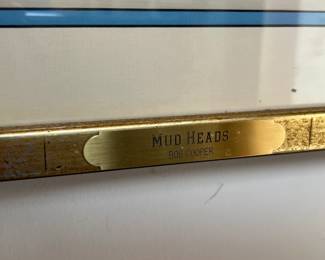 Bob Cooper Mud Heads Southwest Metal Sculpture Art Framed Santa Fe	Frame: 11.25x 16.25	
