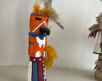 1974 Red Hawk Kachina Native American 	7 inches	
