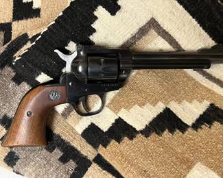 1975 Ruger New Model Single-Six Revolver .22 Cal	5.5in Barrel 11.5x5.25	
