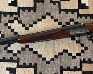 AYA Matador II Shotgun 20 Gauge Side by Side 	Total Length: 45in Long	
