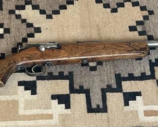 J. Stevens Arms Springfield Model 15 .22 Rifle	Total Length: 38in	
