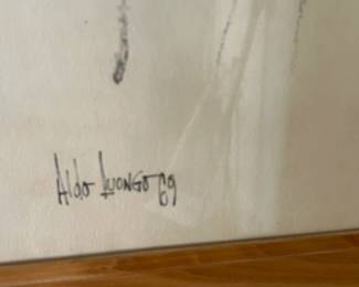 Aldo Luongo Young Lovers Framed Art Print		
