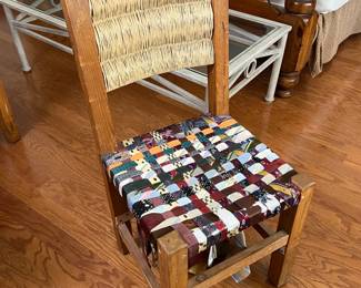 Vintage Tie Seat Chair #2		
