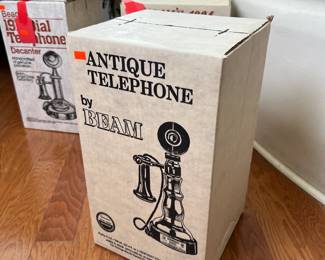 Jim Beam Decanter 1919 Dial Telephone #2		
